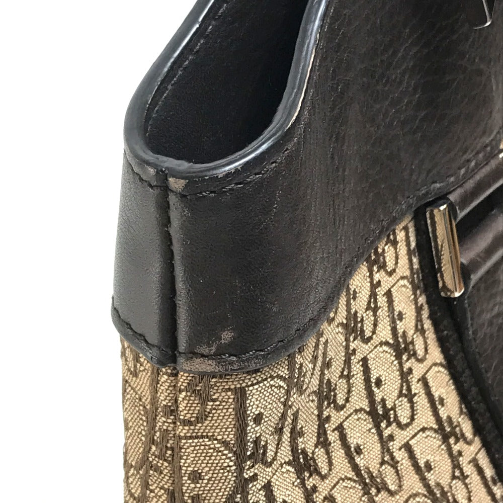 Christian Dior Tote Bag 08-BO-0027 Canvas / leather Brown Street chic Trotter Women Used Authentic