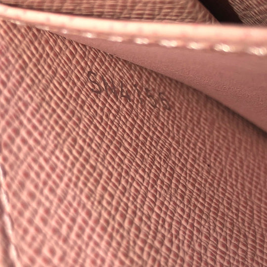 LOUIS VUITTON Coin case M61206 Epi Leather pink Epi Zippy coin purse Women Used Authentic