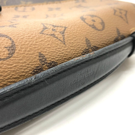 LOUIS VUITTON Shoulder Bag M44876 Monogram reverse canvas Brown Monogram reverse Pochette Metis MM Women Used Authentic