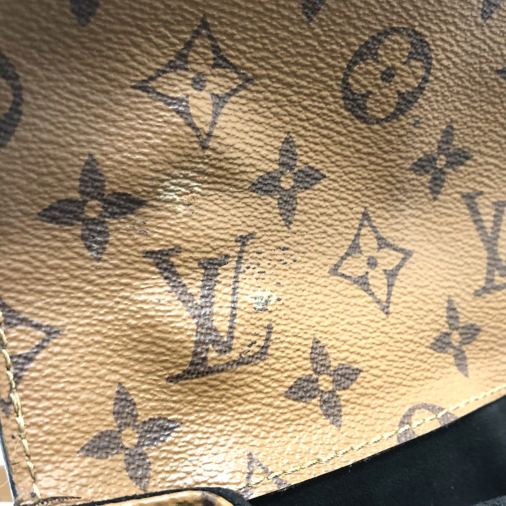 LOUIS VUITTON Shoulder Bag M44876 Monogram reverse canvas Brown Monogram reverse Pochette Metis MM Women Used Authentic