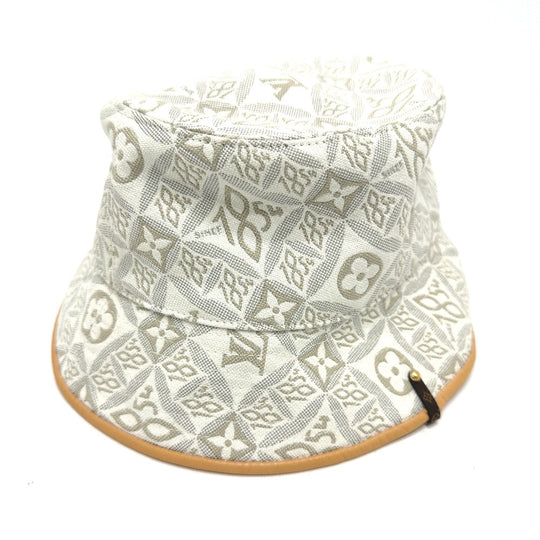 LOUIS VUITTON hat M77440 cotton Beige type chapeau monogram Jacquard S