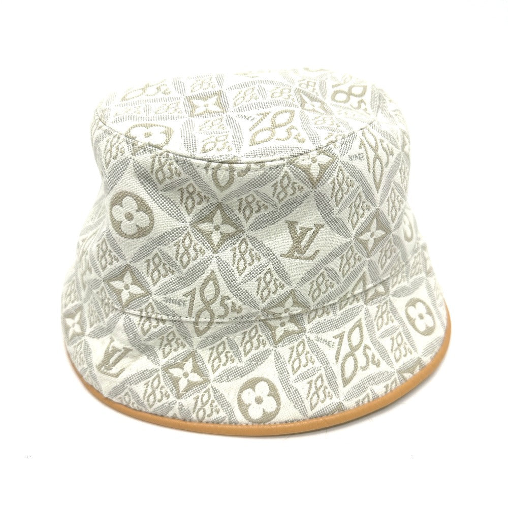LOUIS VUITTON hat M77440 cotton Beige type chapeau monogram Jacquard S