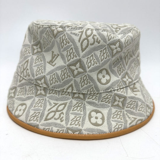 LOUIS VUITTON hat M77440 cotton Beige type chapeau monogram Jacquard S