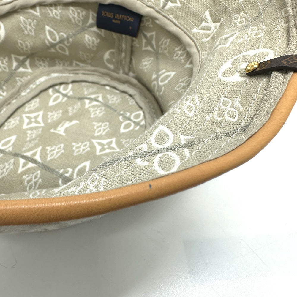 LOUIS VUITTON hat M77440 cotton Beige type chapeau monogram Jacquard S