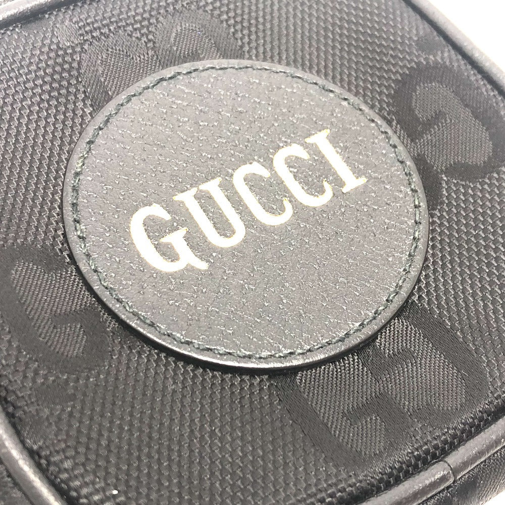 GUCCI Coin case 645060 GG canvas black GG Off the grid mens(Unisex) Used Authentic