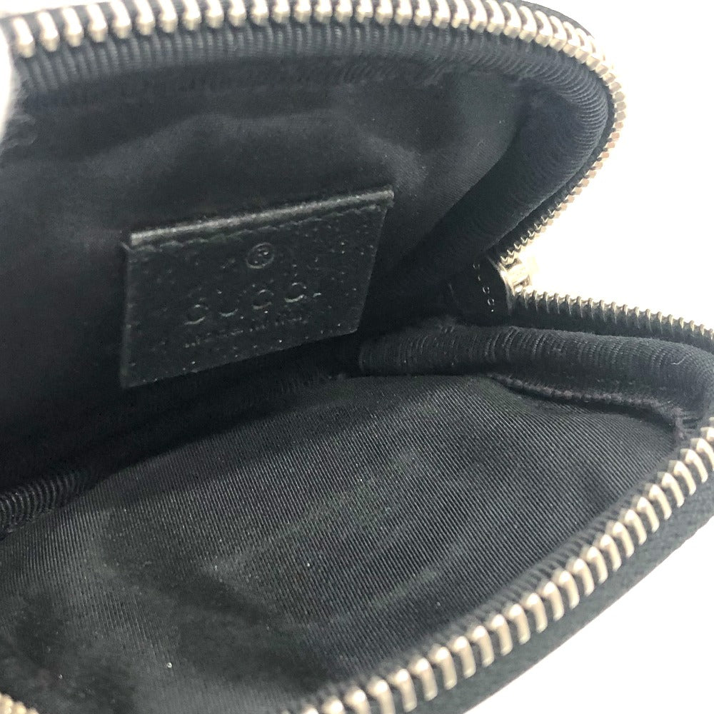 GUCCI Coin case 645060 GG canvas black GG Off the grid mens(Unisex) Used Authentic