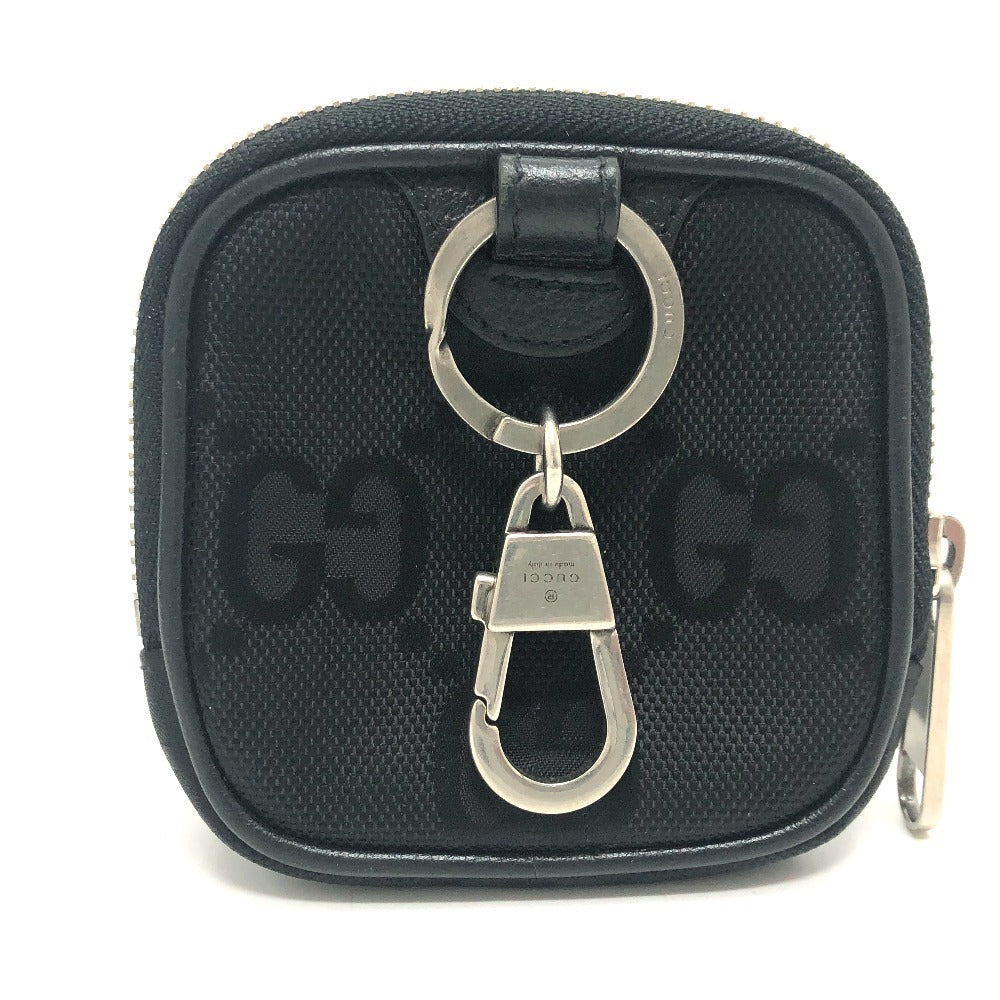 GUCCI Coin case 645060 GG canvas black GG Off the grid mens(Unisex) Used Authentic