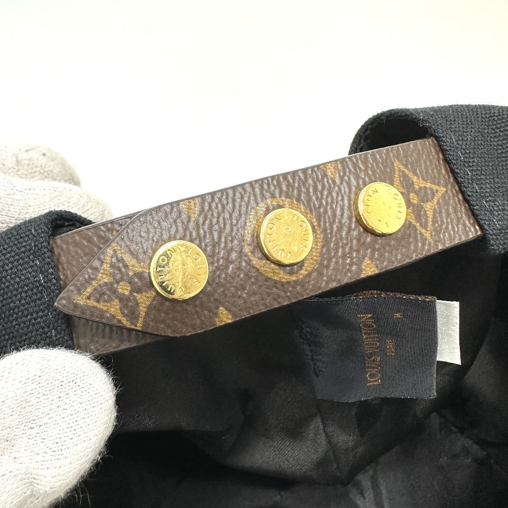 LOUIS VUITTON cap M76947 Cotton, Silk Brown play flower M