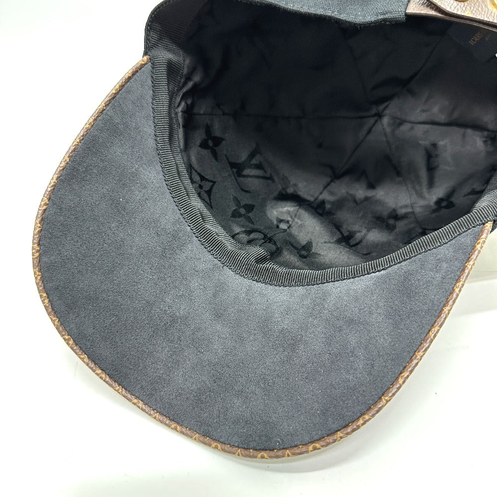 LOUIS VUITTON cap M76947 Cotton, Silk Brown play flower M