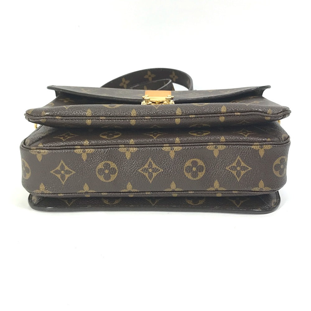 LOUIS VUITTON Handbag M44875 Monogram canvas Brown Monogram Pochette Metis MM Women Used Authentic
