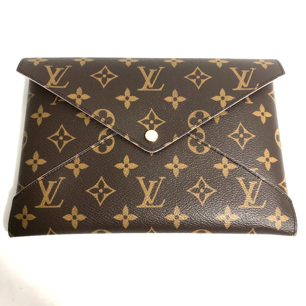LOUIS VUITTON Clutch bag M62034 Monogram canvas Brown Monogram 3-piece set Pochette Kirigami Women Secondhand Authentic