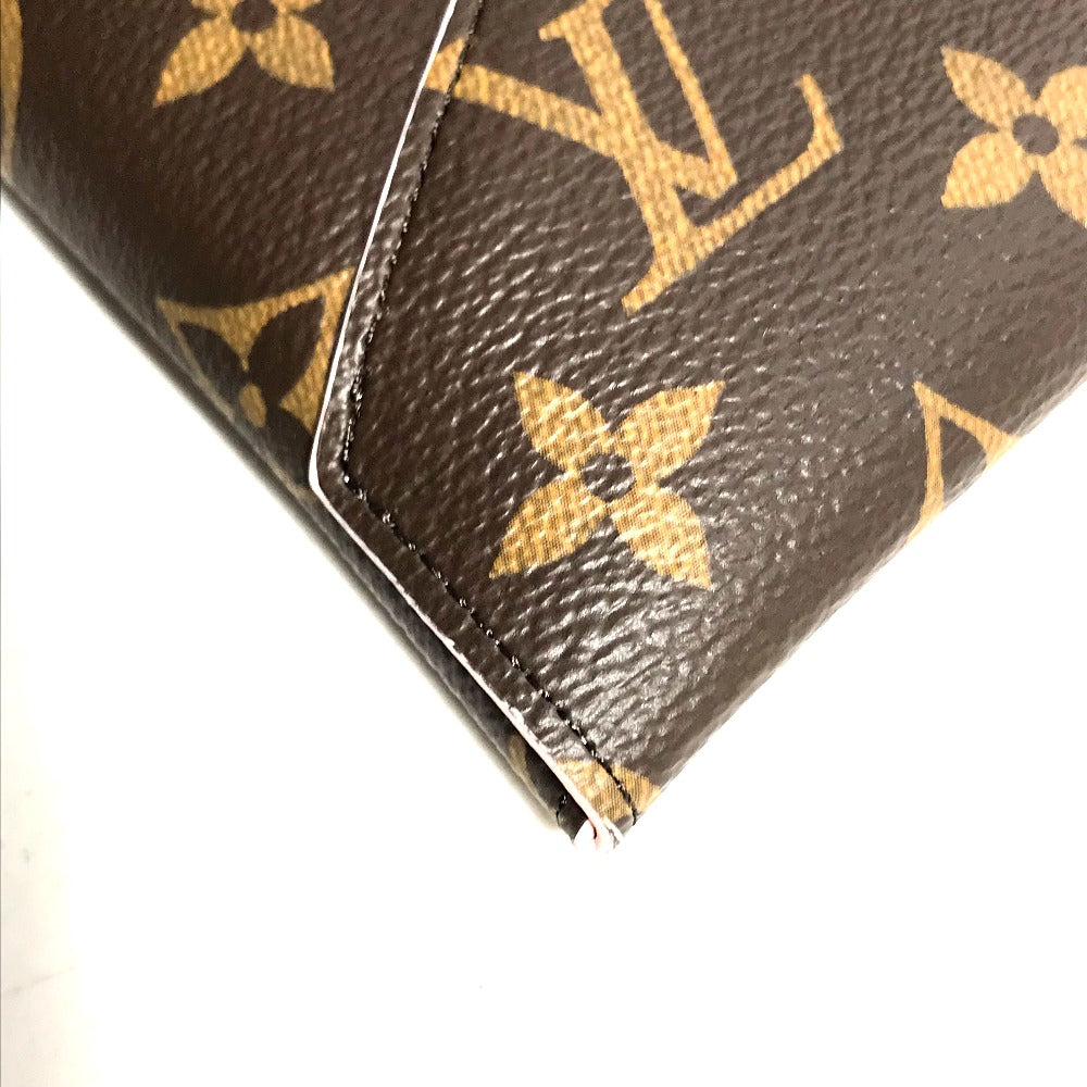 LOUIS VUITTON Clutch bag M62034 Monogram canvas Brown Monogram 3-piece set Pochette Kirigami Women Secondhand Authentic