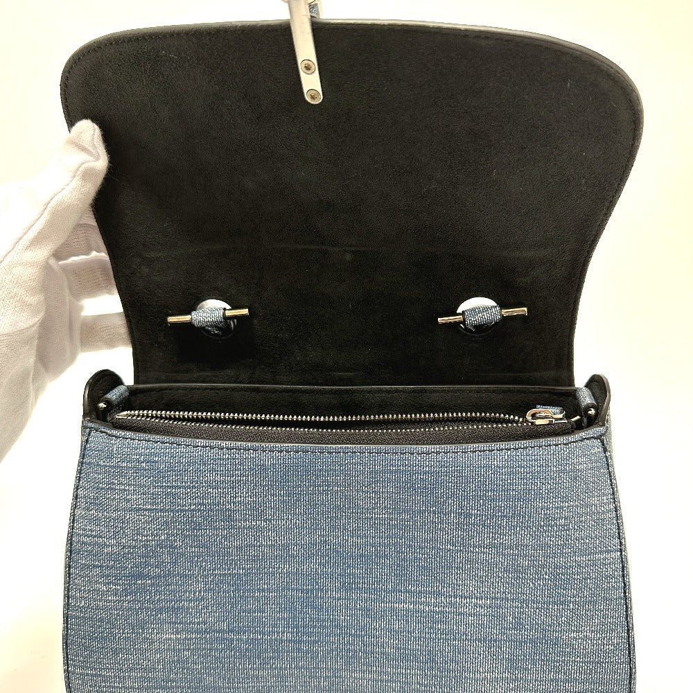 LOUIS VUITTON Handbag M54606 Epi Leather blue Epi LockitPM Women Used Authentic