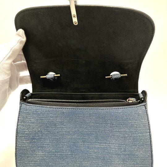LOUIS VUITTON Handbag M54606 Epi Leather blue Epi LockitPM Women Used Authentic