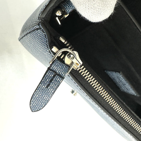 LOUIS VUITTON Handbag M54606 Epi Leather blue Epi LockitPM Women Used Authentic