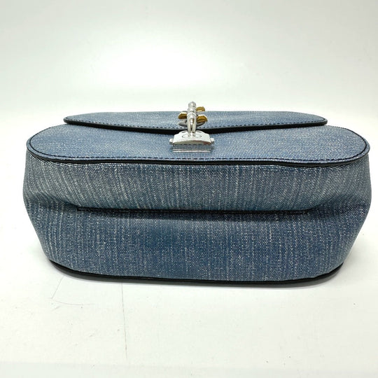 LOUIS VUITTON Handbag M54606 Epi Leather blue Epi LockitPM Women Used Authentic
