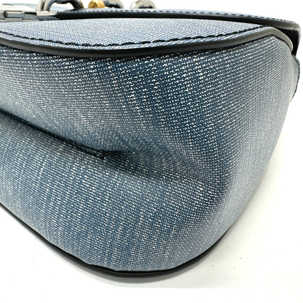 LOUIS VUITTON Handbag M54606 Epi Leather blue Epi LockitPM Women Used Authentic