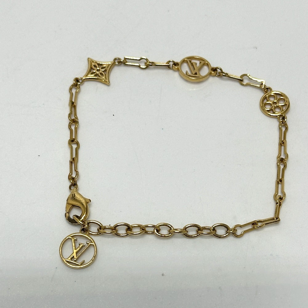 LOUIS VUITTON bracelet M69584 Gold Plated gold Brasserie Forever Young Women Used Authentic
