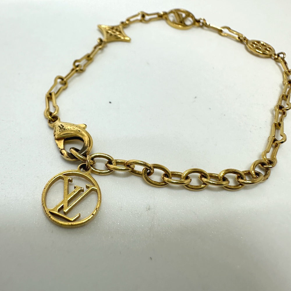 LOUIS VUITTON bracelet M69584 Gold Plated gold Brasserie Forever Young Women Used Authentic