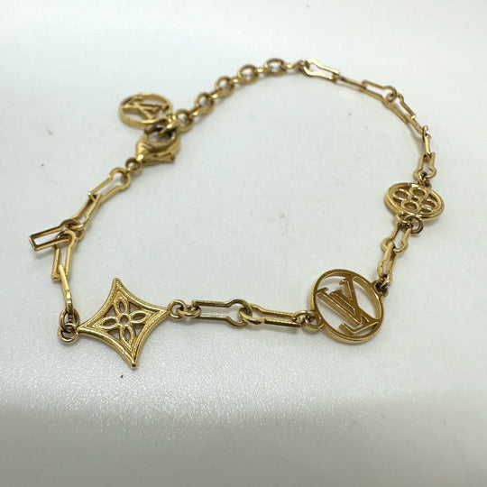 LOUIS VUITTON bracelet M69584 Gold Plated gold Brasserie Forever Young Women Used Authentic