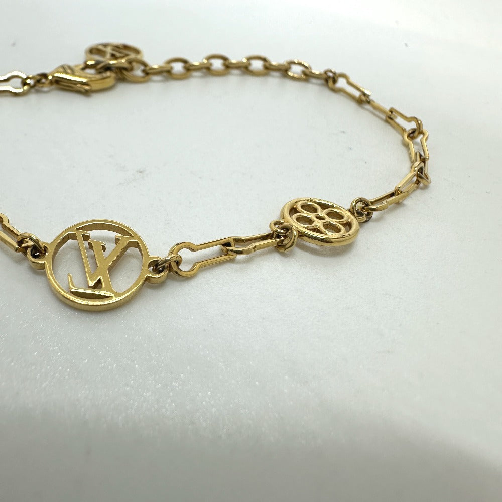 LOUIS VUITTON bracelet M69584 Gold Plated gold Brasserie Forever Young Women Used Authentic
