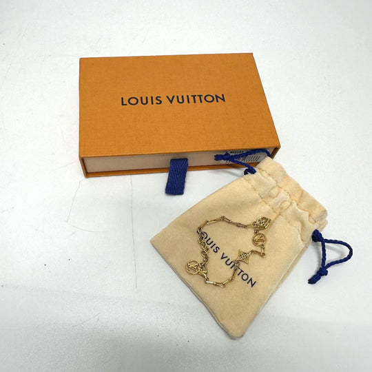 LOUIS VUITTON bracelet M69584 Gold Plated gold Brasserie Forever Young Women Used Authentic