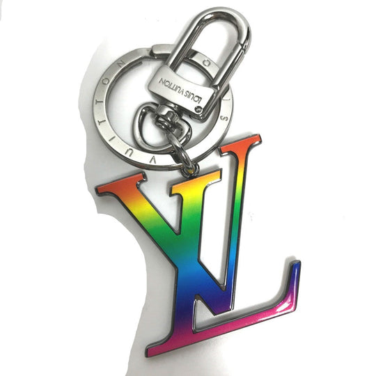 LOUIS VUITTON key ring MP2464 metal multicolor Portocle LV Rainbow