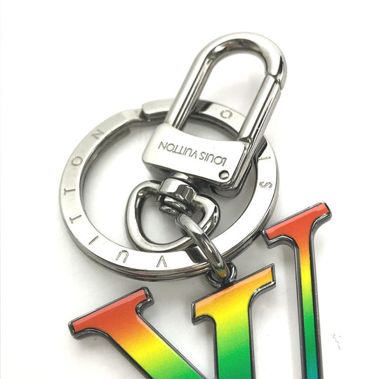 LOUIS VUITTON key ring MP2464 metal multicolor Portocle LV Rainbow