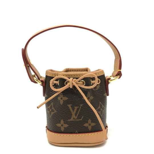 LOUIS VUITTON charm M00818 Monogram canvas Brown Monogram Bijoux Sac Micro Noe