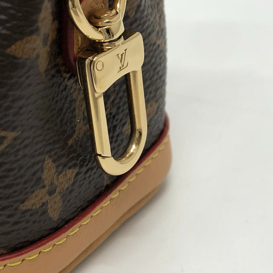 LOUIS VUITTON charm M00818 Monogram canvas Brown Monogram Bijoux Sac Micro Noe