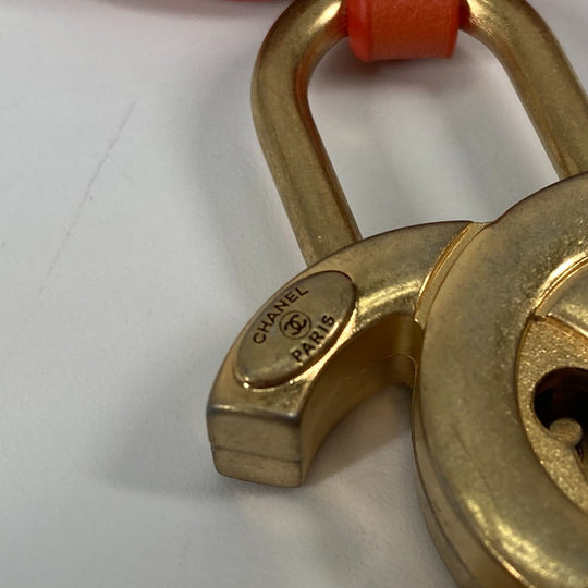 CHANEL Shoulder Bag Canvas / leather Red COCO Mark Crossbody CC filigree vanity bag Women Used Authentic