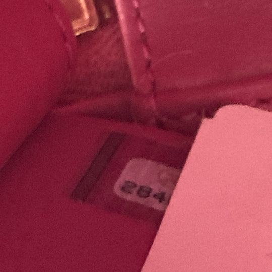 CHANEL Shoulder Bag Canvas / leather Red COCO Mark Crossbody CC filigree vanity bag Women Used Authentic