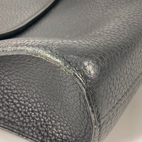 HERMES Business bag Fjord black Bag Etrivert document mens Used Authentic