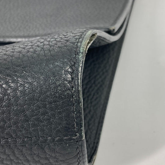 HERMES Business bag Fjord black Bag Etrivert document mens Used Authentic