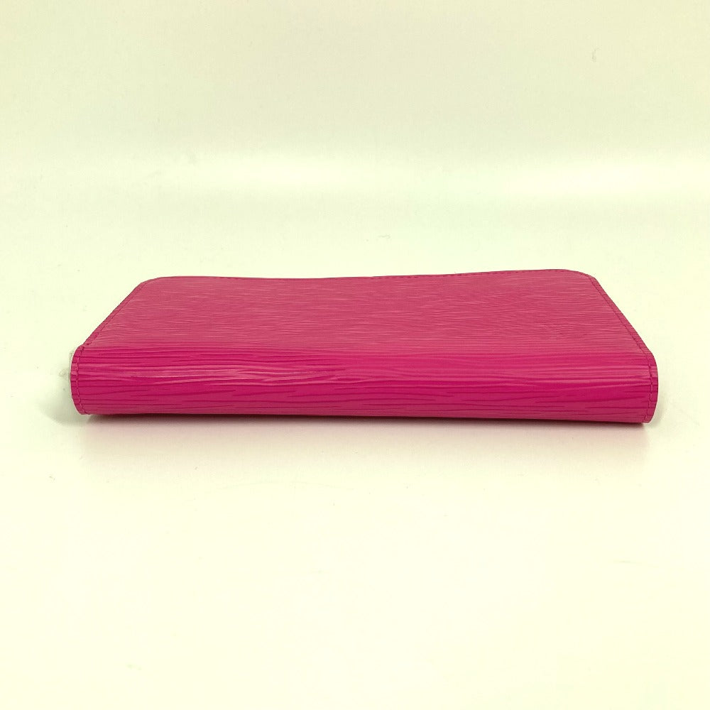 LOUIS VUITTON Long Wallet Purse M82050 Epi Leather pink Epi Zippy wallet Women Used Authentic