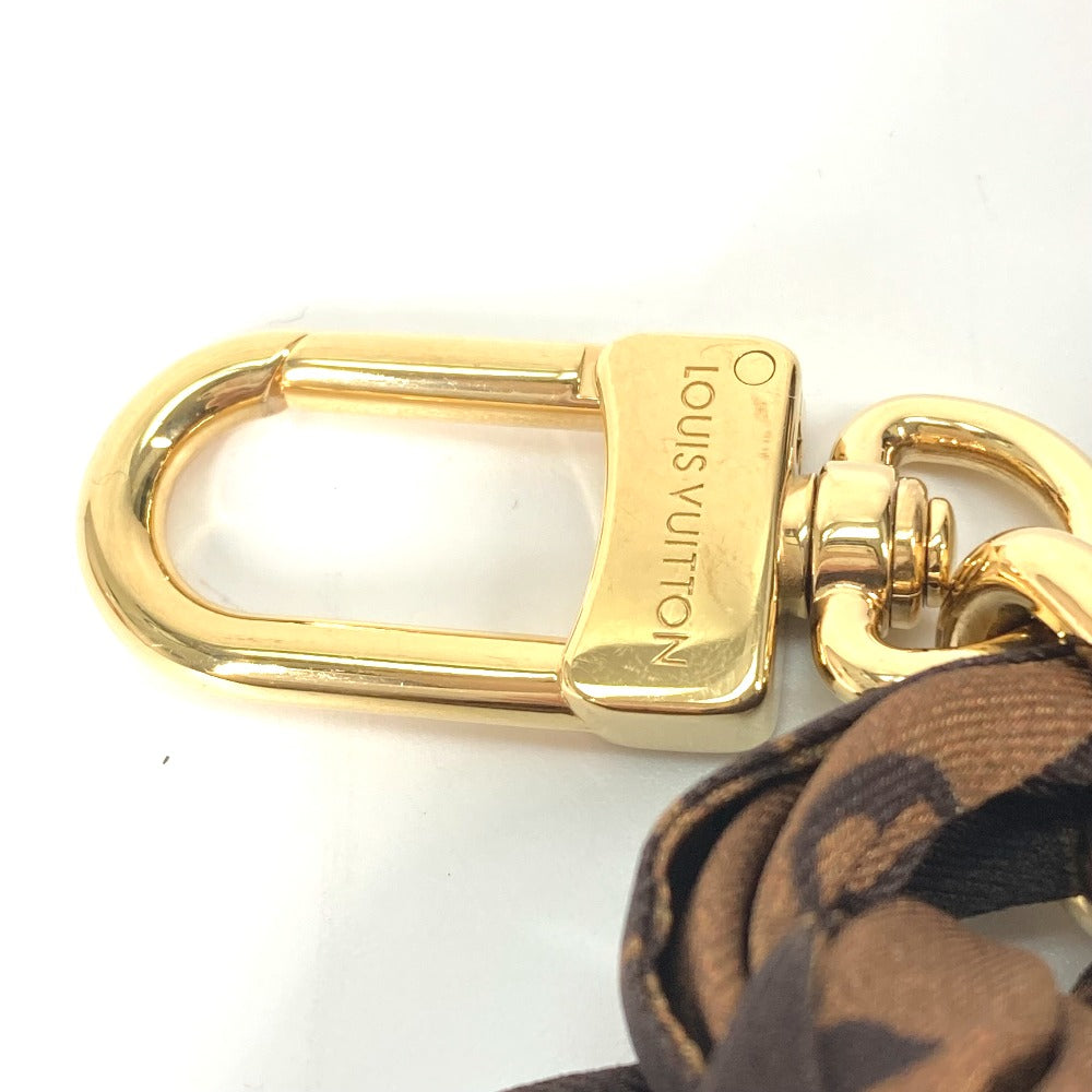 LOUIS VUITTON charm M01354 silk Brown Monogram Bag Charm/Chain Fural Women Used Authentic