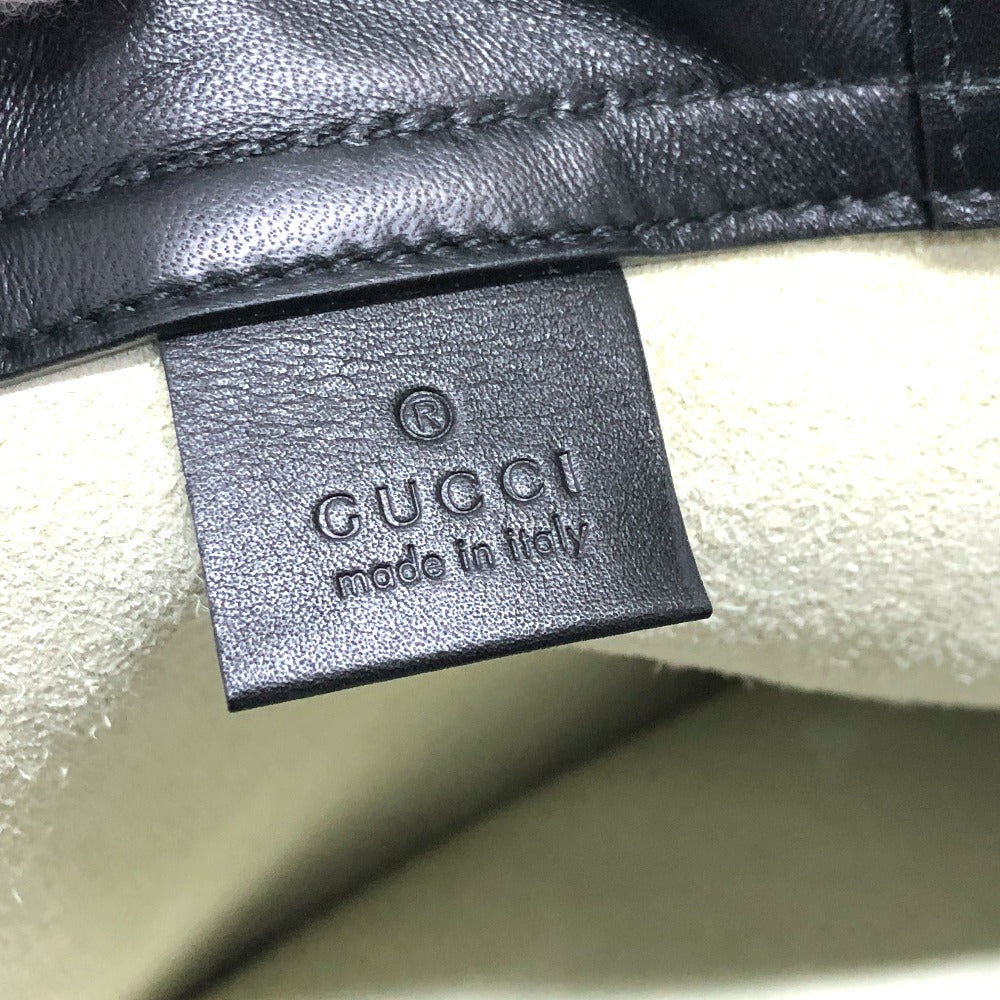 GUCCI Backpack 494053 leather White type Coco capitan Drawstring Women(Unisex) Used Authentic