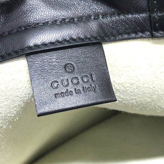 GUCCI Backpack 494053 leather White type Coco capitan Drawstring Women(Unisex) Used Authentic