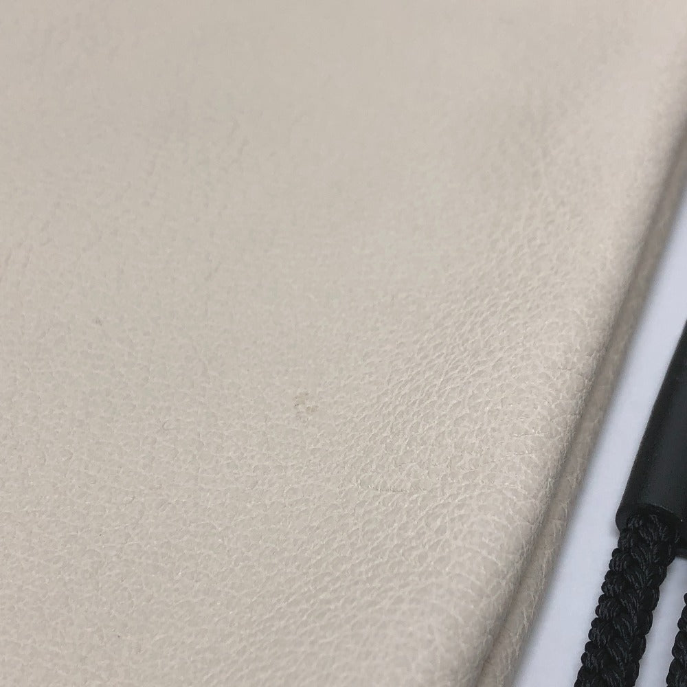 GUCCI Backpack 494053 leather White type Coco capitan Drawstring Women(Unisex) Used Authentic
