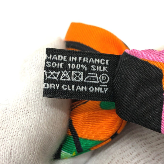 HERMES tie silk multicolor Noupapillon mens Used Authentic