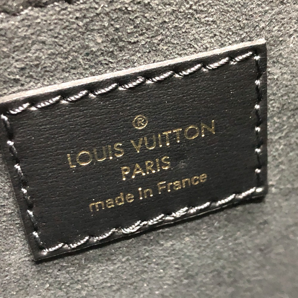 LOUIS VUITTON Shoulder Bag M57488 Canvas / leather Black / Navy Since1854 Neo Saumur MM Women Used Authentic