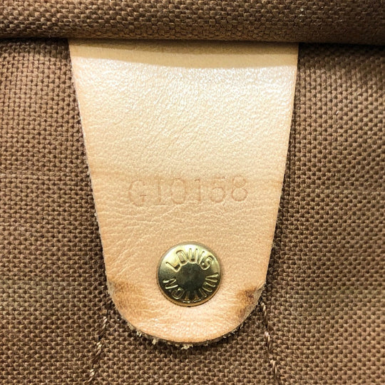 LOUIS VUITTON Tote Bag M47028 Monogram canvas Brown Monogram All-in PM Women Used Authentic