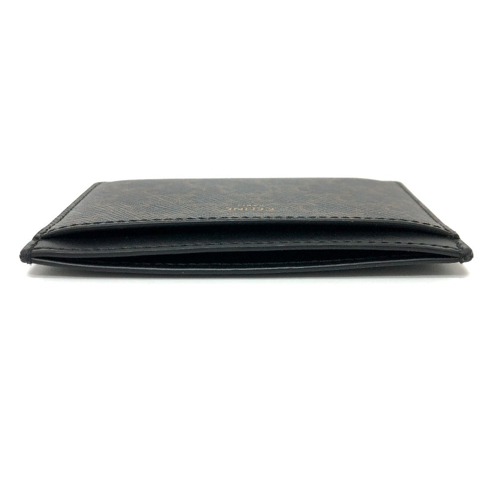 CELINE Card Case 10B702BQ4.38NO PVC / Leather black Triomphe