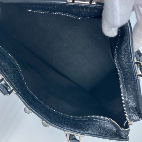 LOUIS VUITTON Handbag M54147 leather black Monogram Very Zip Tote Bag