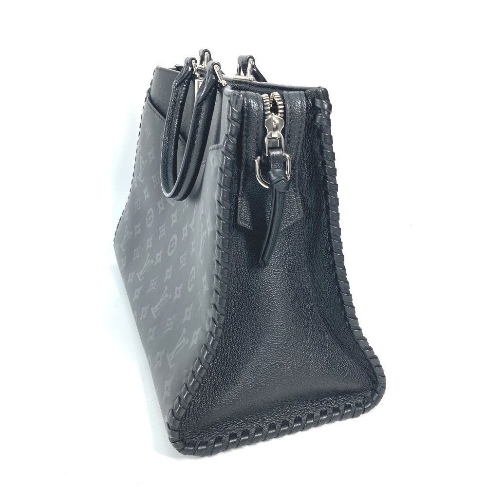 LOUIS VUITTON Handbag M54147 leather black Monogram Very Zip Tote