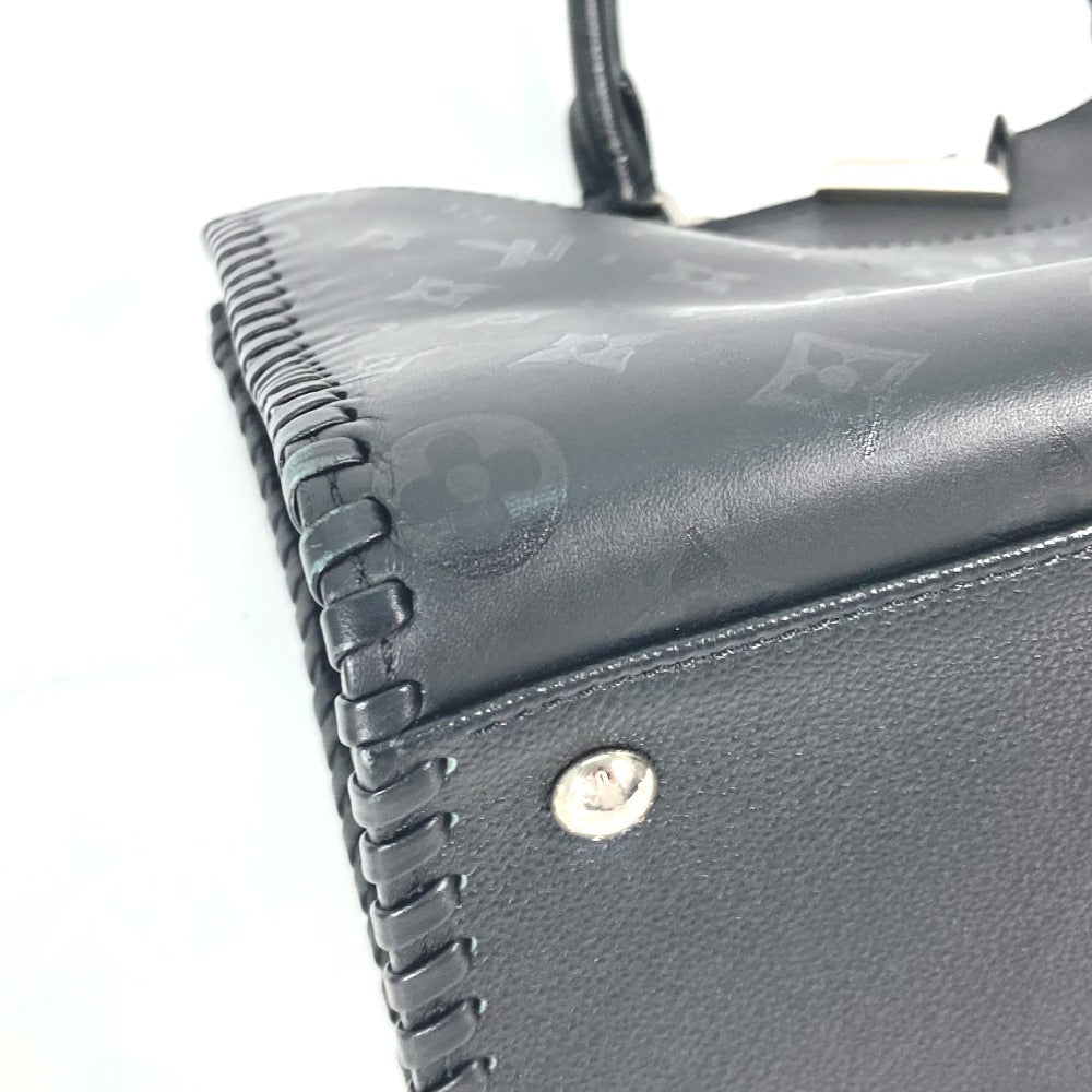 LOUIS VUITTON Handbag M54147 leather black Monogram Very Zip Tote Bag