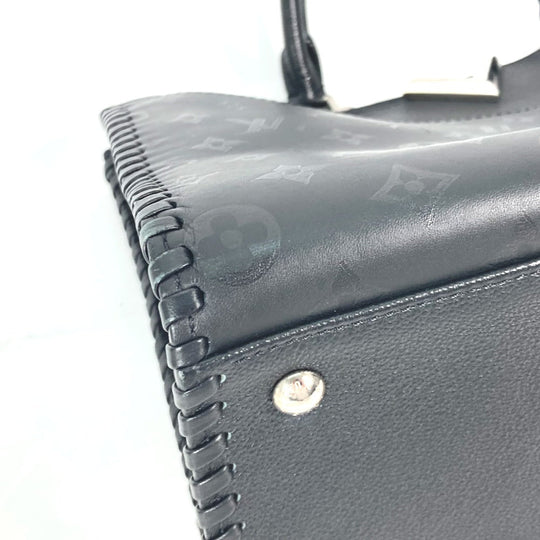 LOUIS VUITTON Handbag M54147 leather black Monogram Very Zip Tote Bag