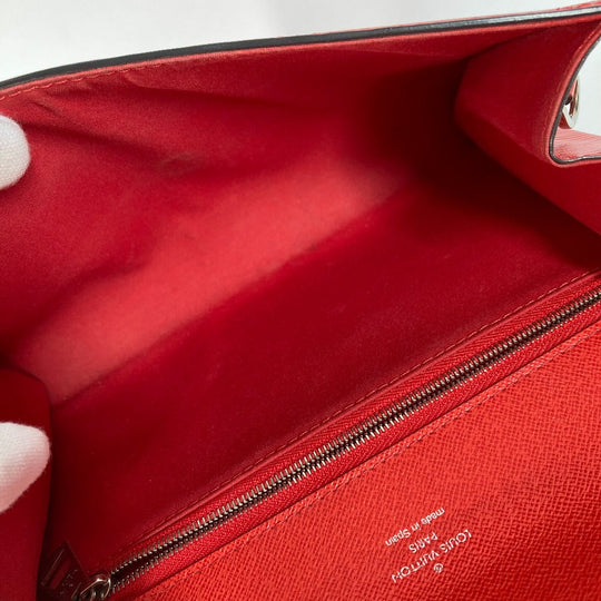 LOUIS VUITTON Shoulder Bag M54538 Epi Leather Red Epi Clerry Women Used Authentic
