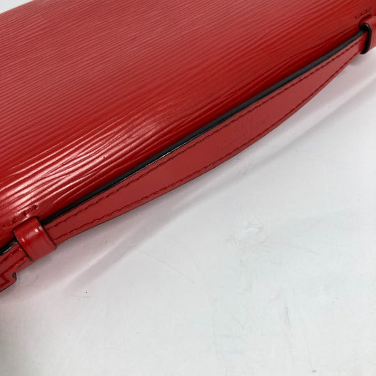 LOUIS VUITTON Shoulder Bag M54538 Epi Leather Red Epi Clerry Women Used Authentic