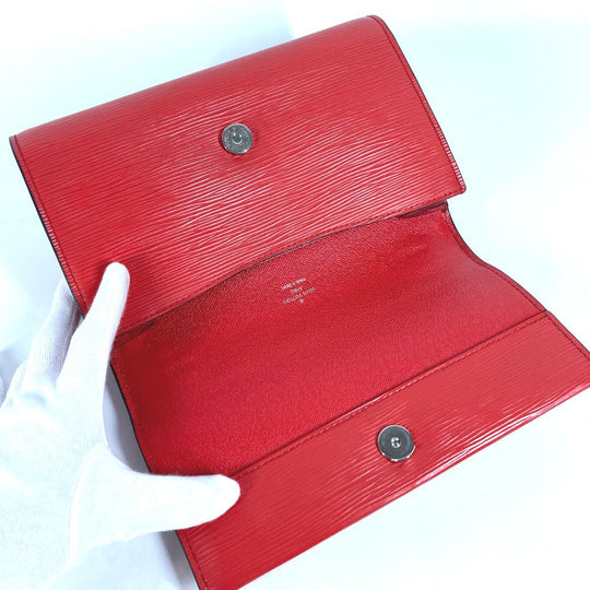 LOUIS VUITTON Shoulder Bag M54538 Epi Leather Red Epi Clerry Women Used Authentic